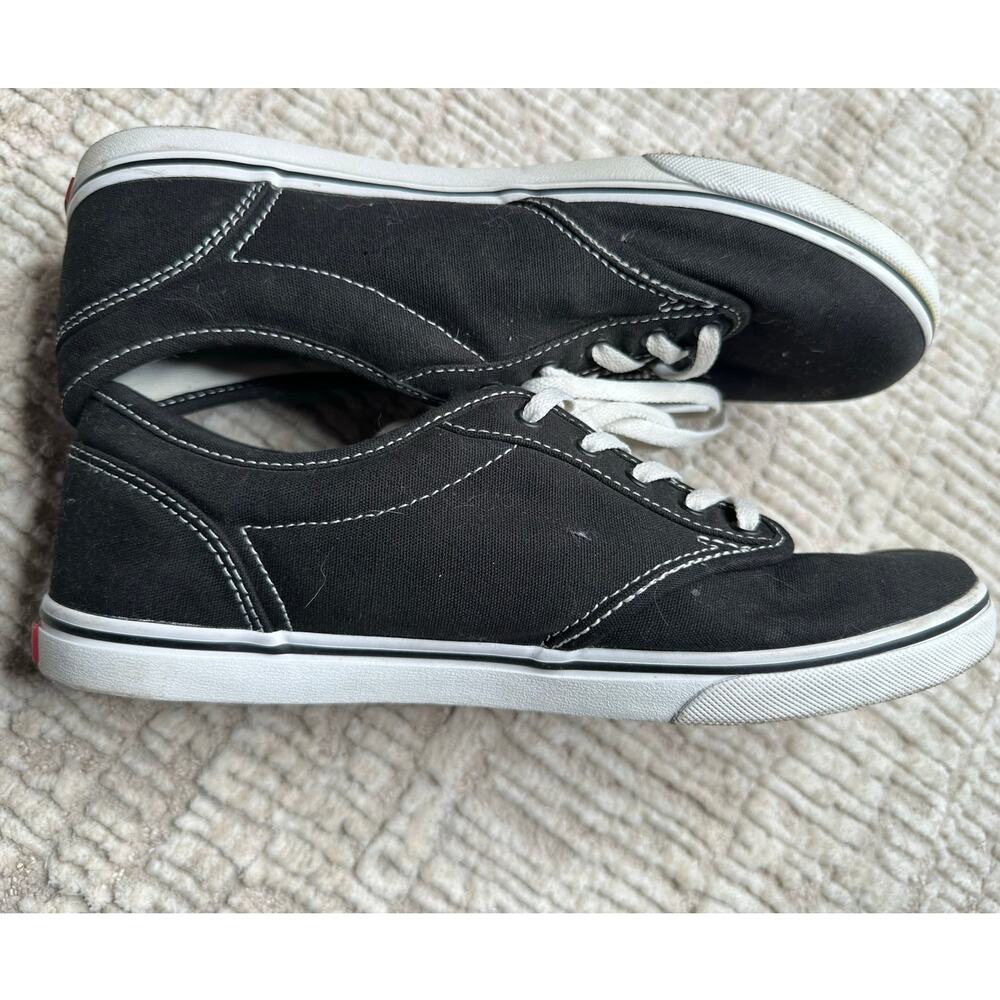 Vans Black Classic Lace Up Sneaker - Picture 8 of 8